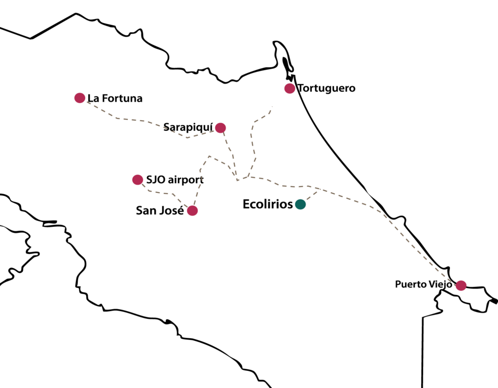 How do you get to our Ecolirios Lodge?